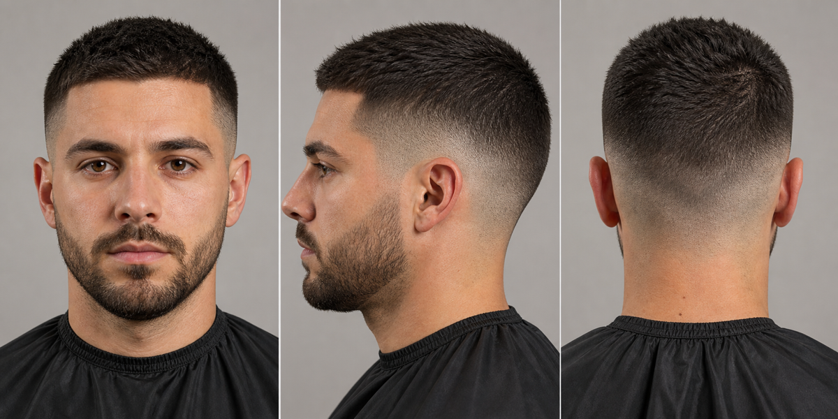 Zero Fade haircut example