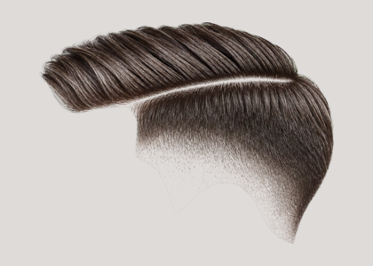 Comb Over haircut example