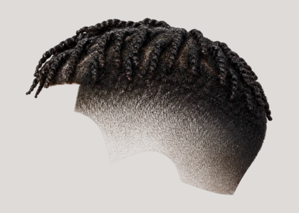 Two-Strand Twists haircut example